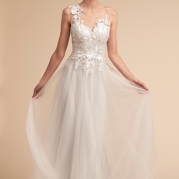 BRAND NEW BHLDN Marsden Wedding Dress - Picture 1 of 8